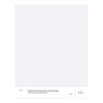 Wandfarben, Farbmuster, 003 MAGNUS – Ice White, Weiß