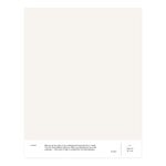 Peintures, Échantillon de peinture, 001 PATTI - all white, Blanc