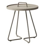 Patio tables, On-the-move table, small, taupe, Beige