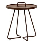 Patio tables, On-the-move table, small, mocca, Brown