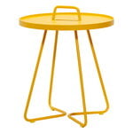 Patio tables, On-the-move table, small, yellow, Yellow