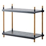 Cane-line Frame shelf, high, teak - aluminium