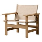 Armchairs & lounge chairs, Canvas chair, oiled oak - natural canvas, Natural