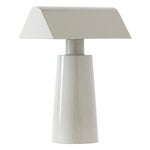 Portable lamps, Caret MF1 portable table lamp, silk grey, Gray