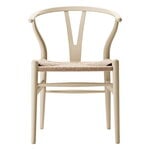 Carl Hansen & Søn CH24 Wishbone Stuhl, sanftes Gerstenbraun, Naturkordel