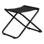 Patio chairs, Chico Outdoor footstool, black, Black