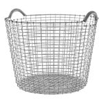 Metal baskets, Classic 50 wire basket, acid proof stainless steel, Silver