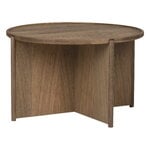 Northern Cling coffee table, small, 70 cm, smoked oak