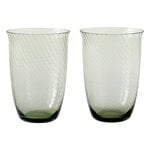 Bicchieri da acqua, Bicchiere Collect SC61, 40 cl, 2 pz, verde muschio, Verde