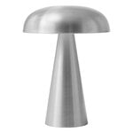 Lampade per esterni, Lampada da tavolo portatile Como SC53, alluminio, Argento