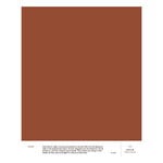 Paints, Paint sample, 038 EDGAR - vivid terracotta, Brown