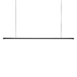 Pendellampor, w181 Linier hänglampa, 3000K, dimbar, svart, Svart