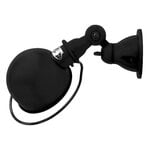, Loft D1000R wall lamp with switch, matt black, Black
