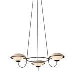 In The Air 3 chandelier, white