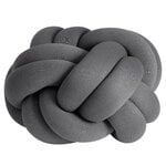 Knot cushion, XL, grey