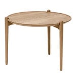 Tables basses, Table basse Aria, 60 cm, modèle haut, chêne, Naturel