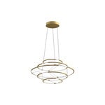 Nemo Lighting Drop 5 pendant, 2700K, satin gold