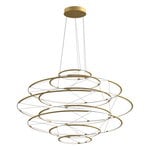 Nemo Lighting Lampada a sospensione Drop 9, 2700 K, oro satinato