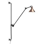 DCWéditions Lampe Gras 214 wall lamp, conic shade, black - copper