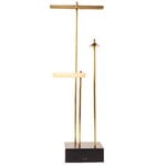 Table lamps, Knokke cordless table lamp, brushed brass, Gold