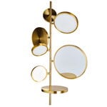 Badrumsbelysning, Tell Me Stories wall lamp, gold, Guld