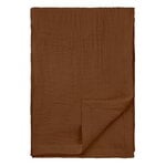 Throws & bed covers, Dale bed throw, 260 x 260 cm, rust, Brown