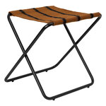 Stools, Desert stool, black - stripe, Multicolour