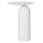 Side & end tables, Disco side table, tall, white, White