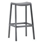 Patio chairs, Dome 268 bar stool, 76 cm, anthracite, Grey