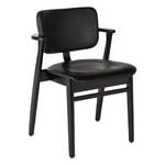 Artek Domus chair, stained black - Prestige black