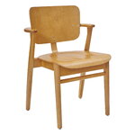 Artek Domus chair, stained honey