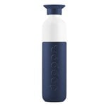 Drinking bottles, Dopper drinking bottle 0,35 L, insulated, braker blue, Blue