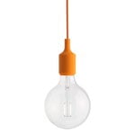 Muuto E27 LED pendellampa, ljusorange