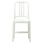 Patio chairs, 111 Navy chair, snow, White