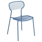 Patio chairs, Apero chair, marine blue, Blue