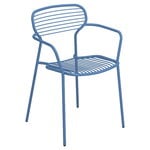 Terassituolit, Apero käsinojallinen tuoli, sininen, Sininen