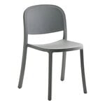 1 Inch Reclaimed Stacking chair, light grey