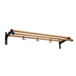 Essem Design Nostalgi 291 hat rack, 100 cm, oak - black