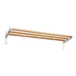 Essem Design Nostalgi hat/shoe rack, 100 cm, oak - white