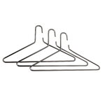 Essem Design Appendiabiti Triangel, set di 3, cromo