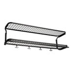 Essem Design Classic hat rack, 100 cm, black