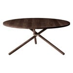 Eberhart Furniture Edda coffee table, 105 cm, dark oak