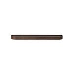 Audo Copenhagen Epoch shelf with rack 118, dark stained oak - black