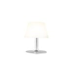 Lampade per esterni, Lampada da tavolo per esterni SunLight, 16 cm, bianca, Bianco