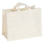 Magazine racks, Lahti jute bag, off-white, White