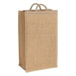 Porte-revues, Sac en jute Turku XL, beige, Beige