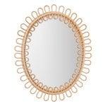 Wall mirrors, Luella mirror, natural rattan, Natural