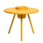 Side & end tables, Bakkes side table with pot, sunbeam, Yellow