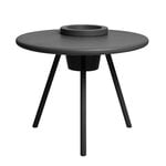 Bakkes side table with pot, anthracite