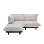 Outdoor sofas, Paletti sofa, 3 modules, left, mist, Grey